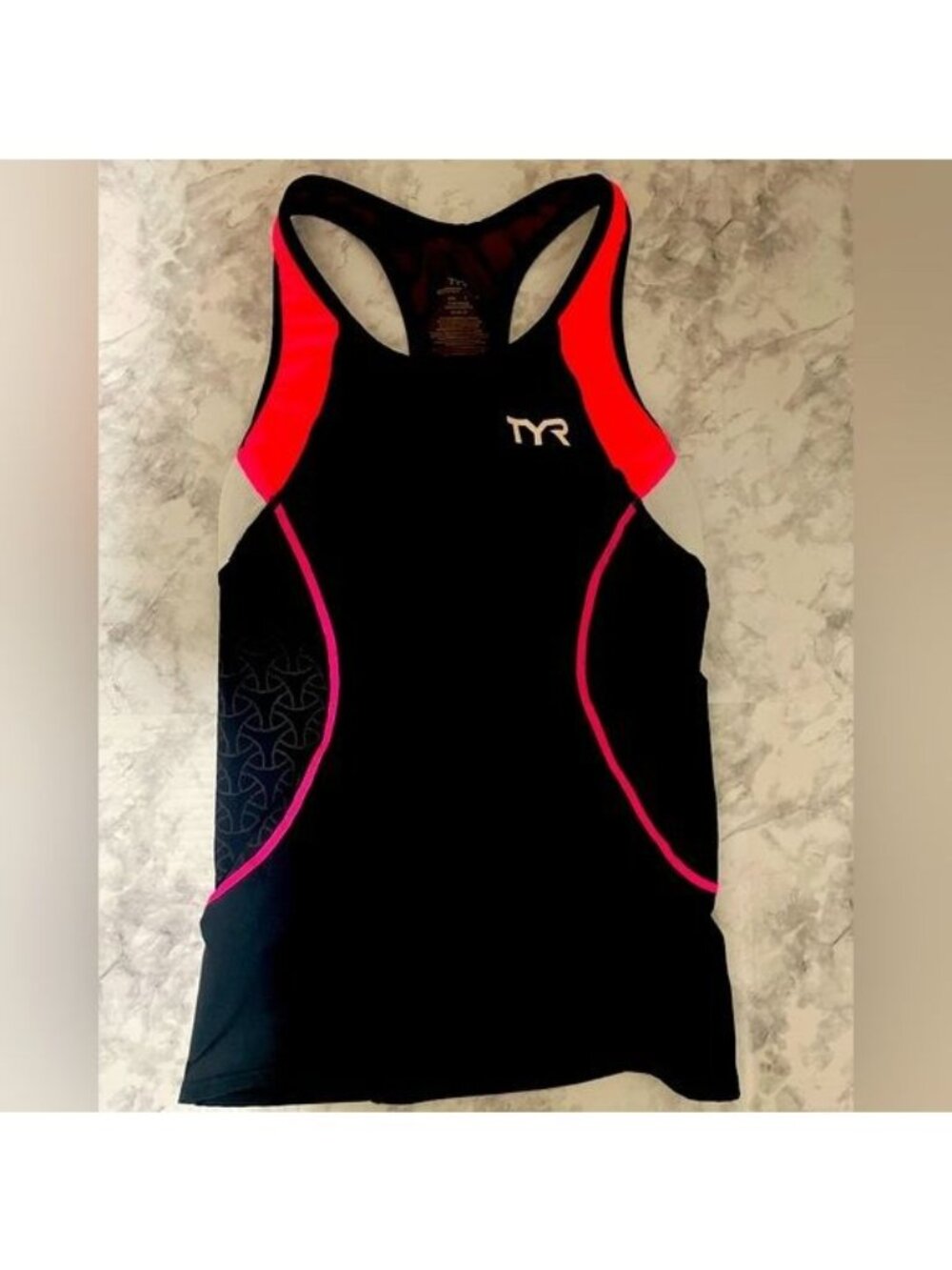 TYR Competitor Tri Tank Top / Singlet Womens Sz S (26-0181)